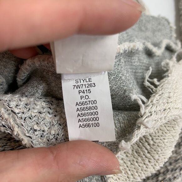 Lucky Lotus Lucky Brand Jacket Womens XS Extra Small Tweed Metallic Zip Up Panel - Picture 13 of 15